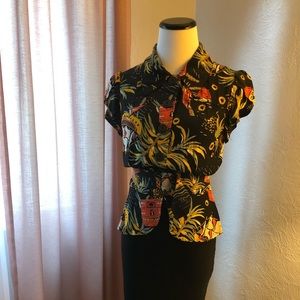 June Blouse: Trashy Diva, New Orleans Boutique - LIKE NEW
